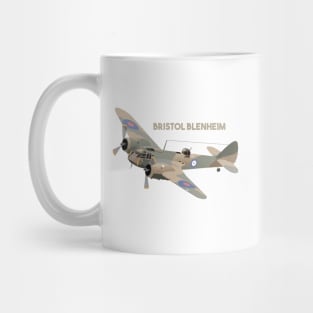 Bristol Blenheim British WW2 Airplane Mug